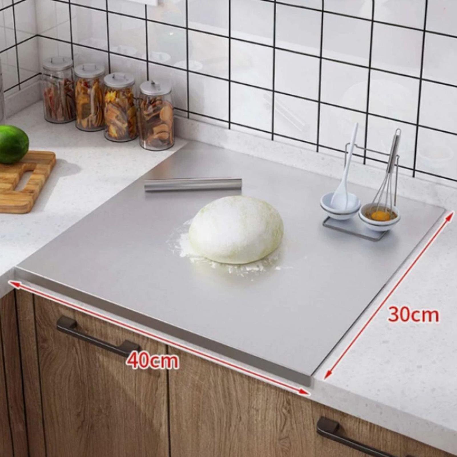 Kitchen For Baking - Deska do krojenia ze stali nierdzewnej,