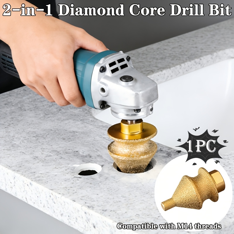 Rolling Pin Marble - Wiertło diamentowe M14 do gwintów przemysłowych