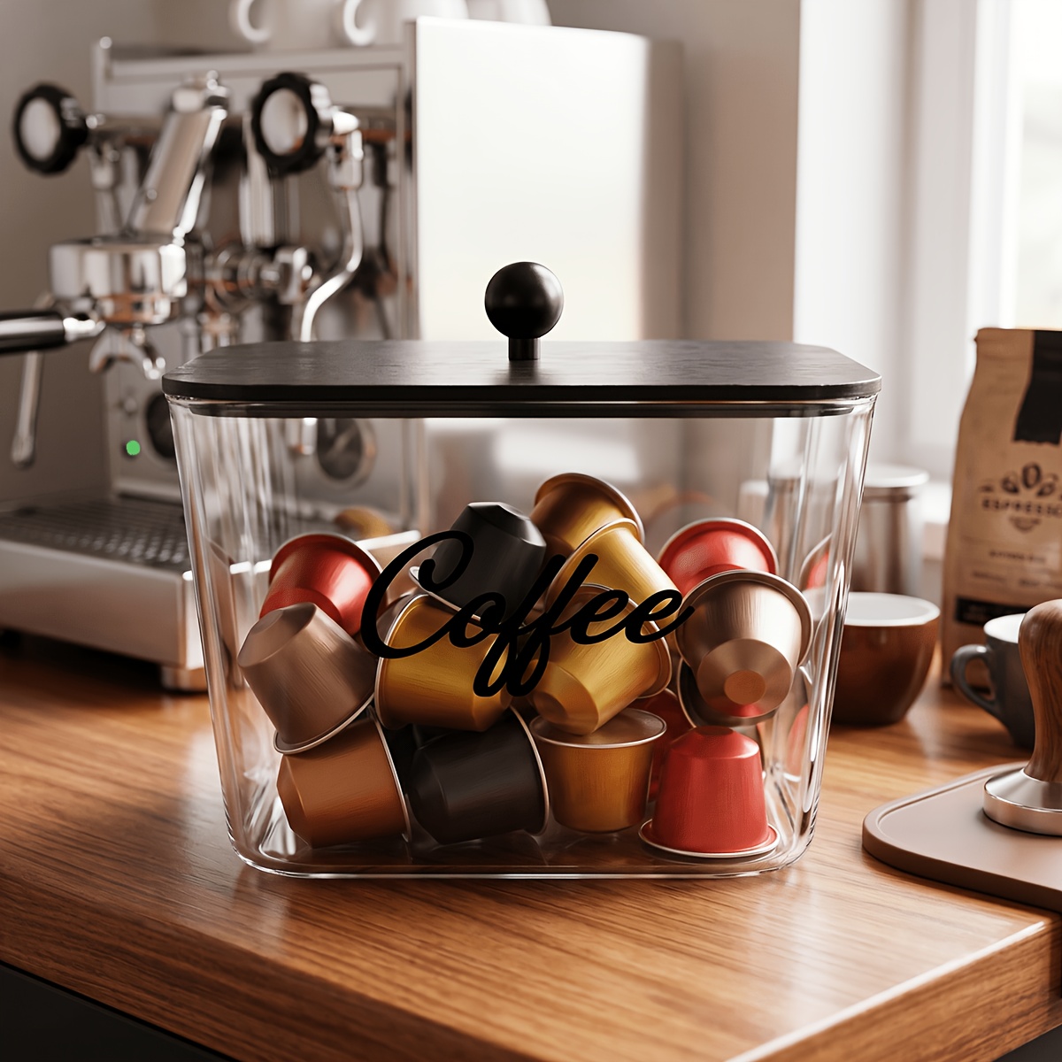Kitchen Baking Tins - Pojemnik na kapsułki z pokrywkami, plastikowy
