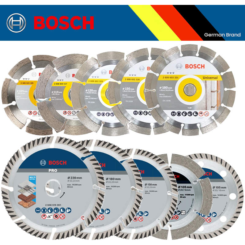 Rolling Pin Marble - Uniwersalne diamentowe tarcze tnące Bosch Okrągłe