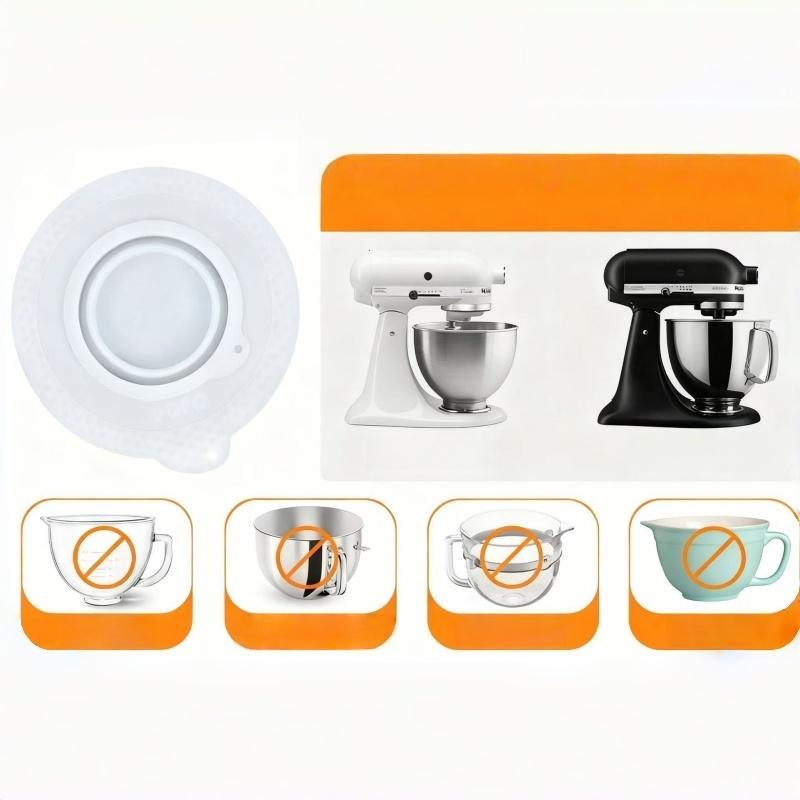 Kitchen Aid Baking Mixer - 1 szt. Silikonowa pokrywka do miksowania