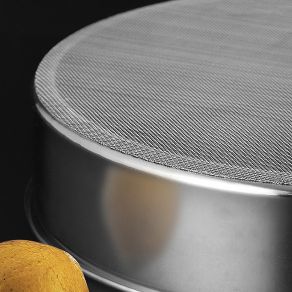 Baking Powder Kitchen - Zestaw 3 przesiewaczy do mąki ze