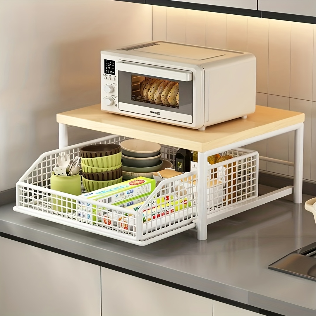 Kitchen Baking Drawer - Pionowy stojak na mikrofalówkę z szufladą
