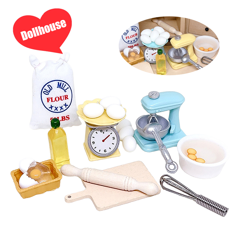Kitchen For Baking - 1 Zestaw 1:12 Miniaturowe Akcesoria do