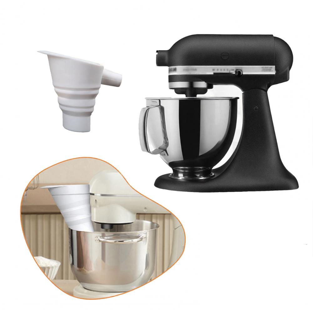 Kitchen Aid Baking Mixer - Silikonowy lejek kuchenny, wytrzymały lejek do
