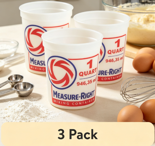 Kitchen For Baking - Okrągłe plastikowe pojemniki do mieszania, 1