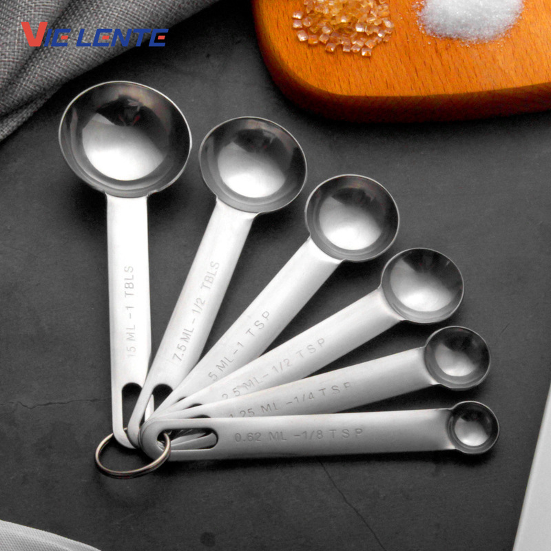 Baking Powder Kitchen - Uniwersalna miarka ze stali nierdzewnej do