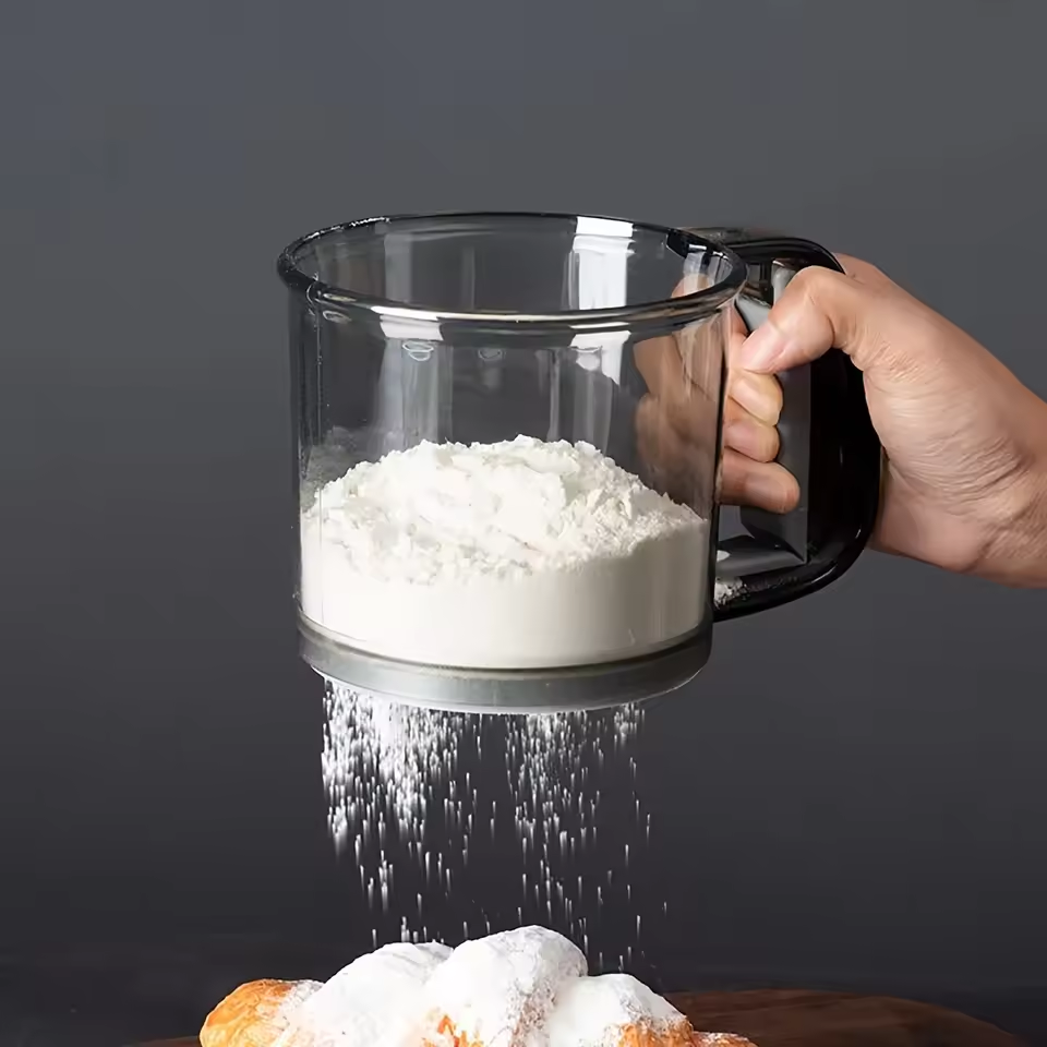 Przesiewacz do mąki ręczny pół – Kitchen For Baking recenzja i cena