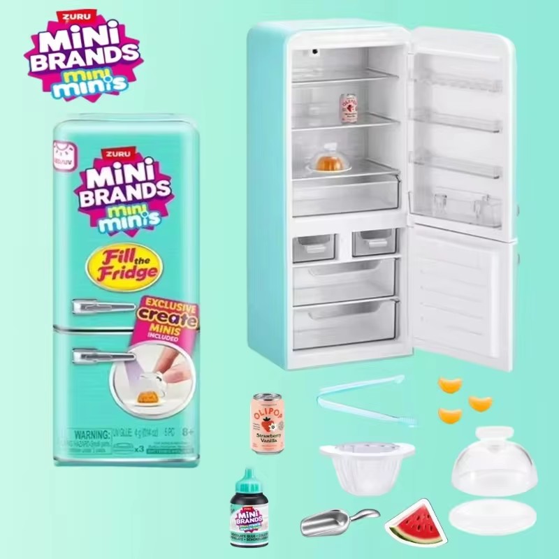 Zabawka Mini Lodówka LED z Pod – Miniature Baking Kitchen recenzja i cena