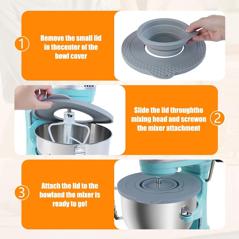 Silikonowa pokrywka na miskę m – Kitchen Aid Baking Mixer recenzja i cena