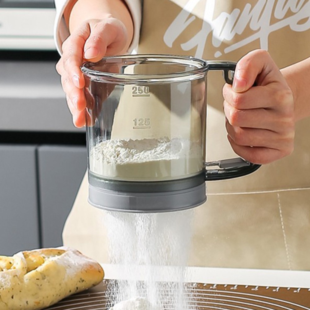 Dwuwarstwowe sito do mąki z uc – Baking Powder Kitchen recenzja i cena
