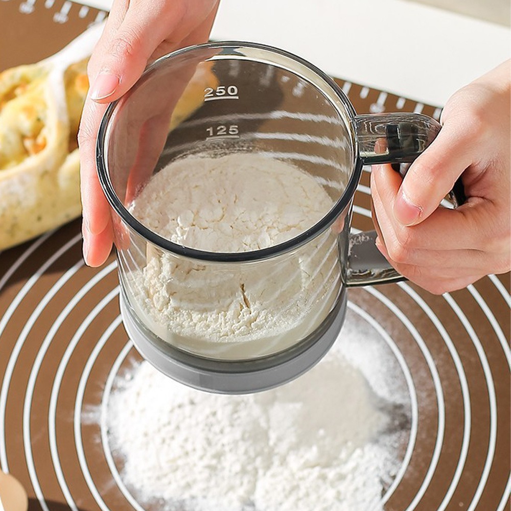 Dwuwarstwowe sito do mąki z uc – Baking Powder Kitchen recenzja i cena