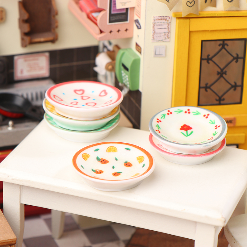 5 szt. Mini talerzyki i naczyn – Miniature Baking Kitchen recenzja i cena