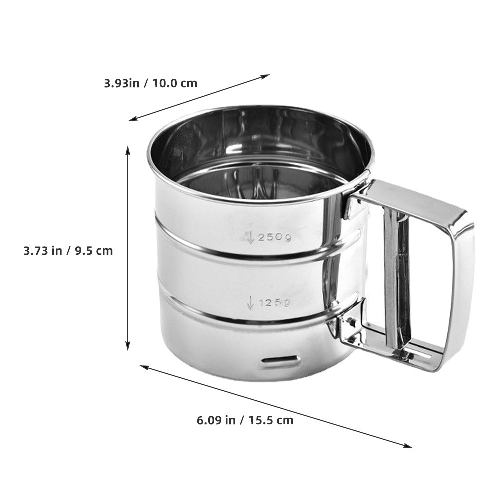 Kuchenne sitko do mąki ze stal – Baking Powder Kitchen recenzja i cena