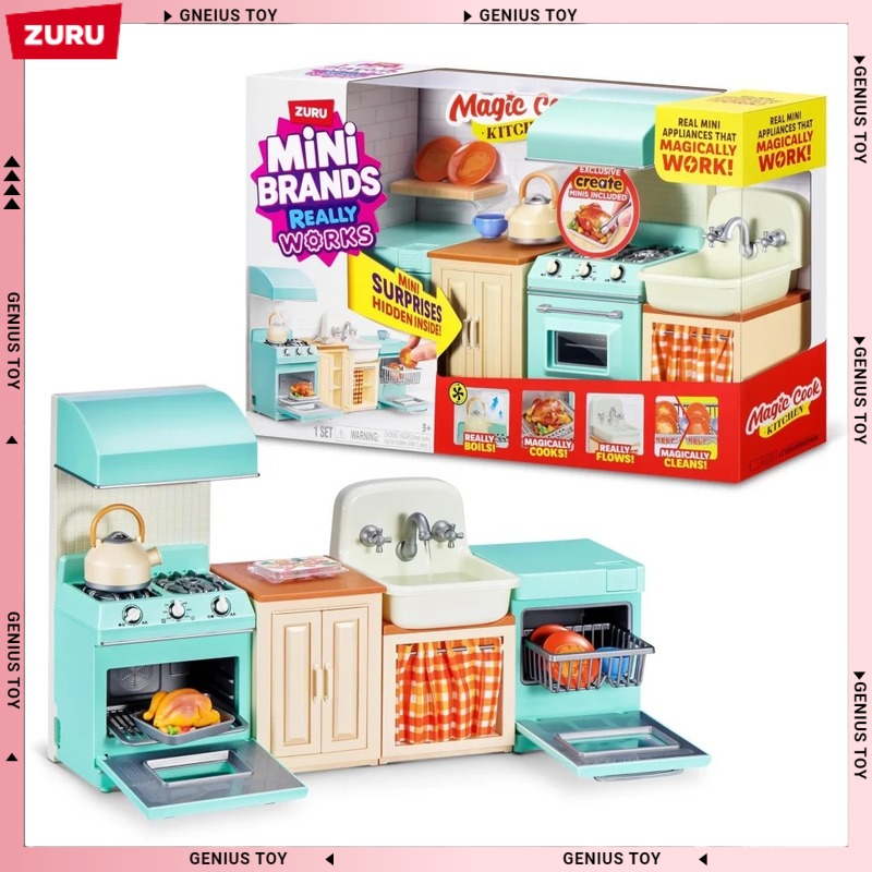 Zuru Mini Brands Magic Cook Ki – Miniature Baking Kitchen recenzja i cena