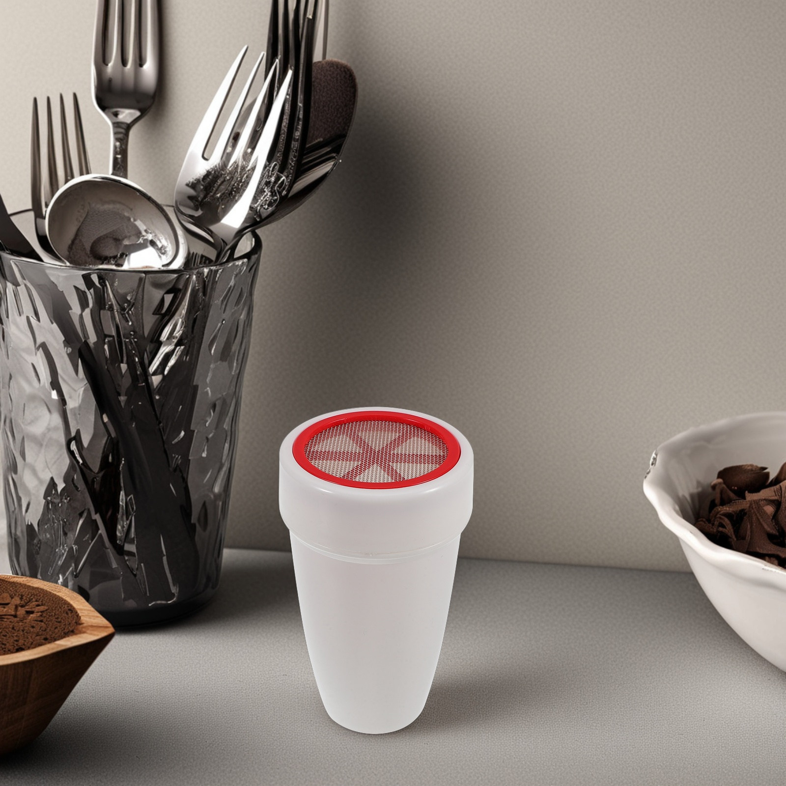 Ręczne sitko do mąki z drobną  – Baking Powder Kitchen recenzja i cena