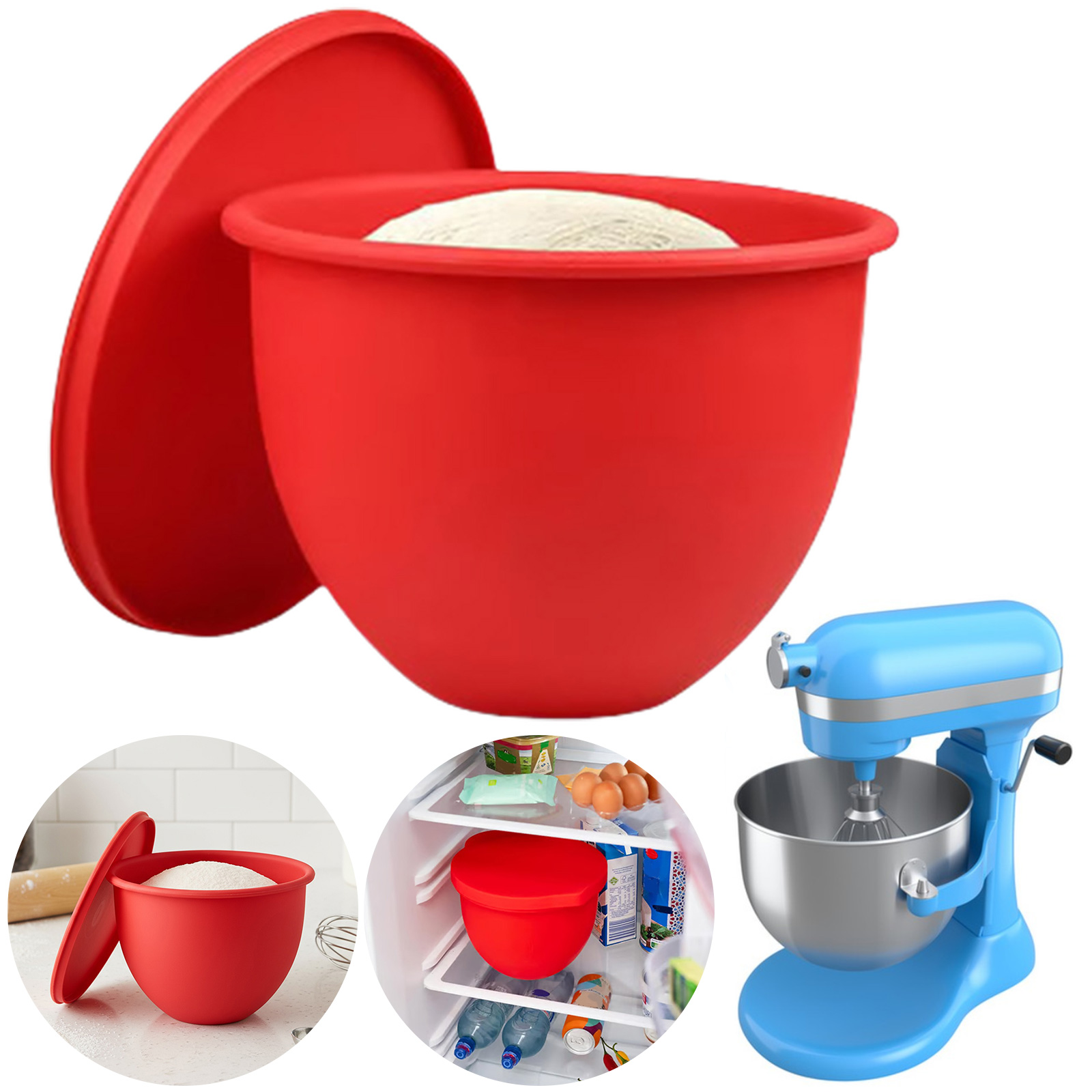 1 szt. Uniwersalna silikonowa  – Kitchen Aid Baking Mixer recenzja i cena
