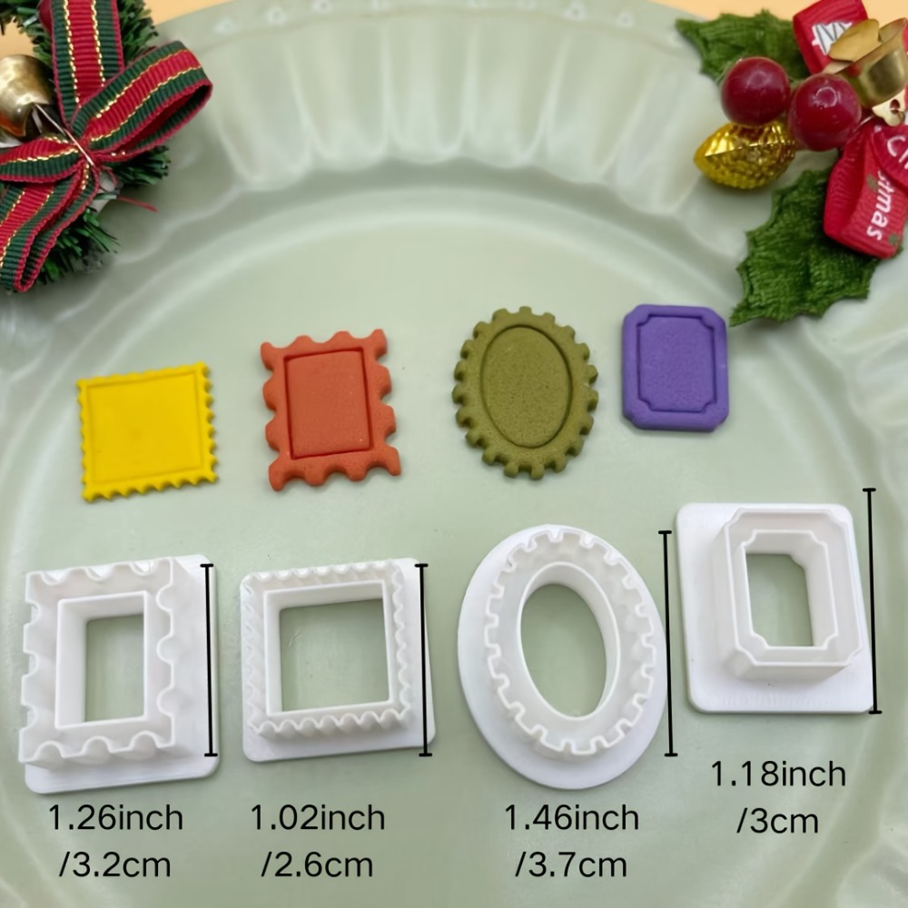 4 szt. Świąteczne foremki do c – Kitchen Baking Cookies recenzja i cena