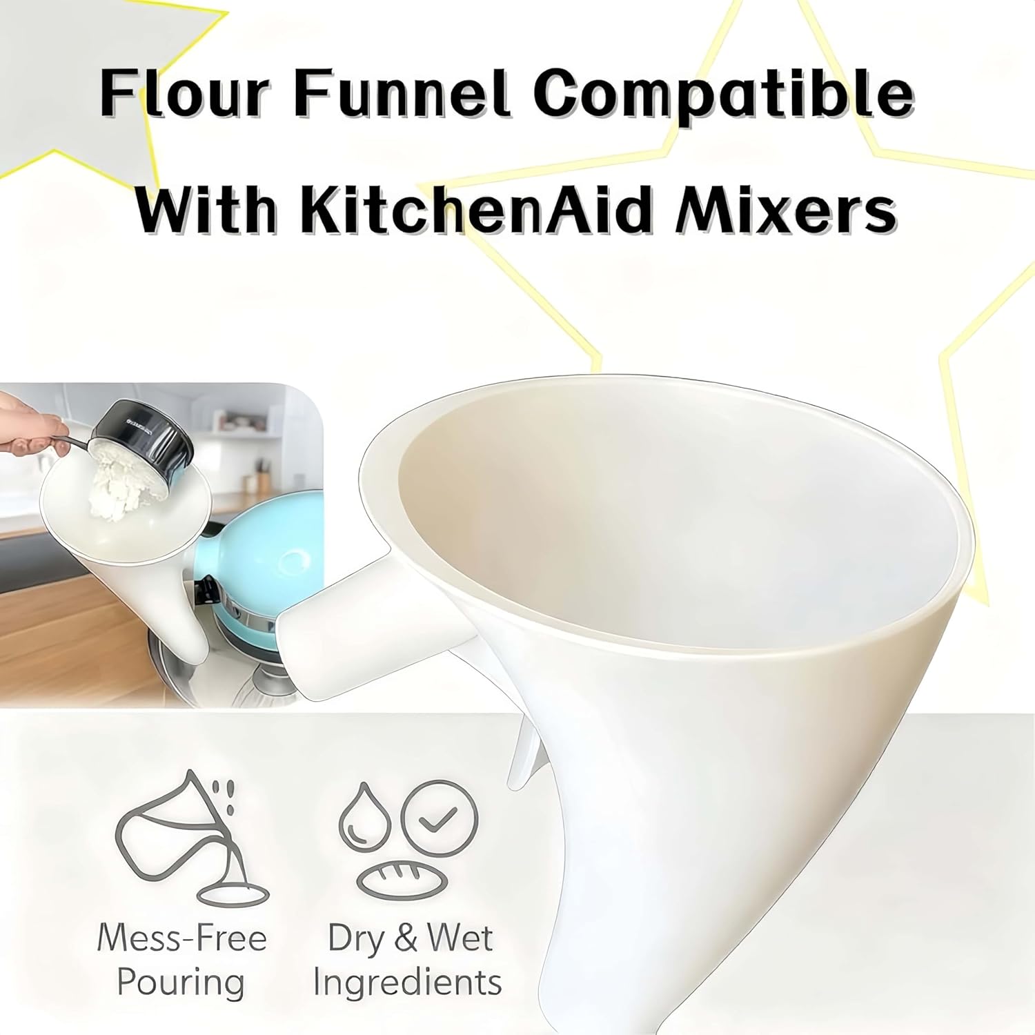 Mieszadło do mąki do miksera K – Kitchen Aid Baking Mixer recenzja i cena