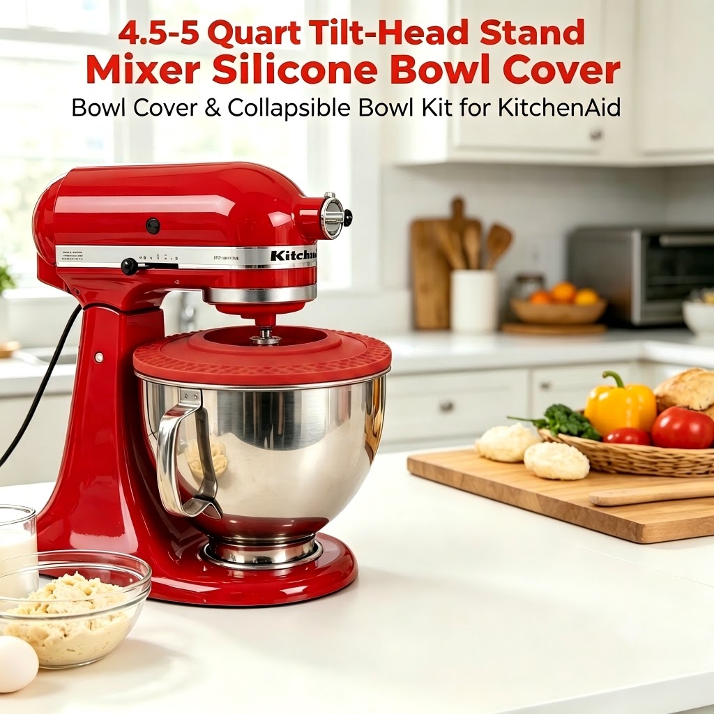 Pokrywka silikonowa do miski m – Kitchen Aid Baking Mixer recenzja i cena
