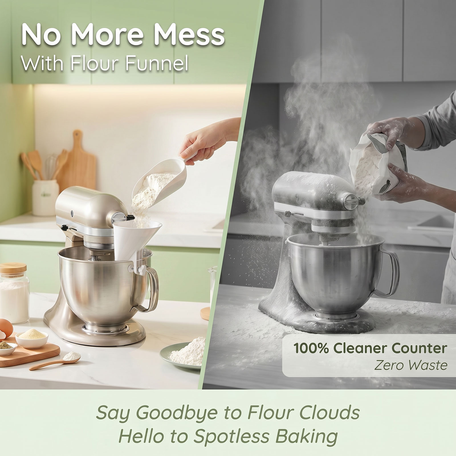 Lejek do mąki zapobiegający ro – Kitchen Aid Baking Mixer recenzja i cena