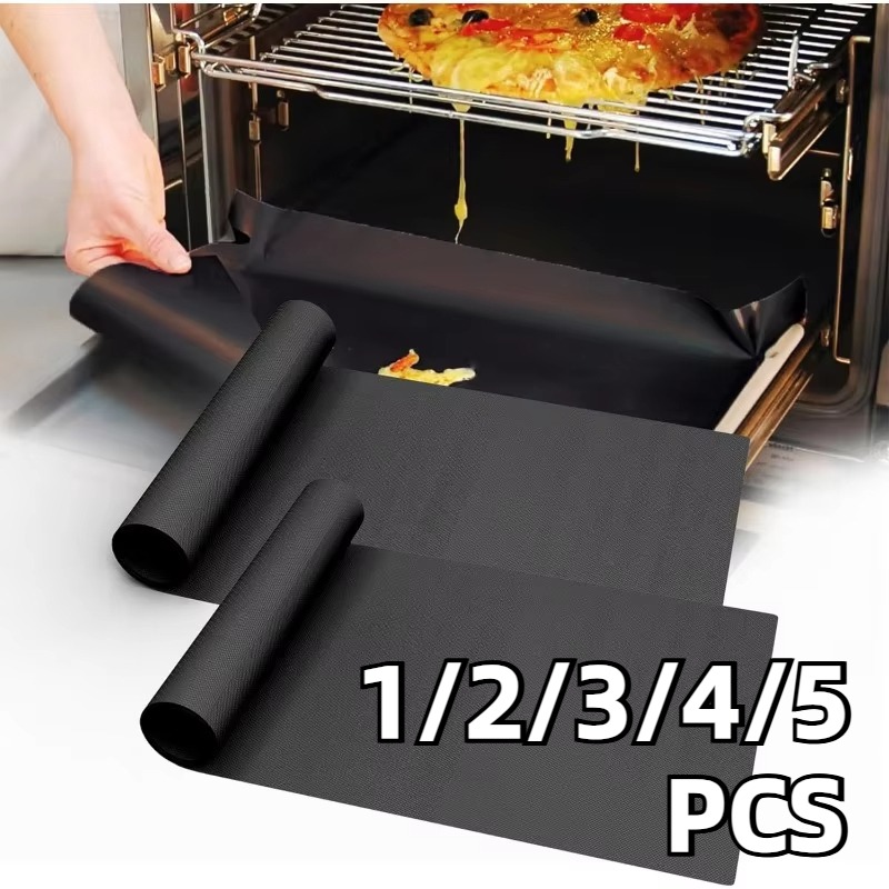 1/2/3/4/5PCS Czarna mata do gr – Kitchen Baking Oven recenzja i cena