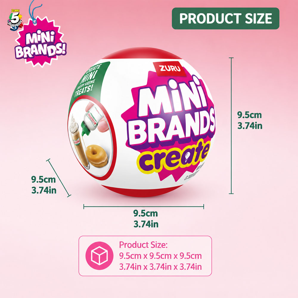 Zuru Mini Brands Krispy Kreme  – Miniature Baking Kitchen recenzja i cena