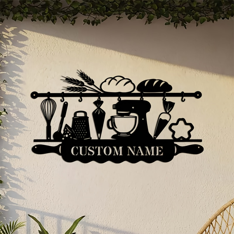 Personalizowana żelazna dekora – Kitchen For Baking recenzja i cena