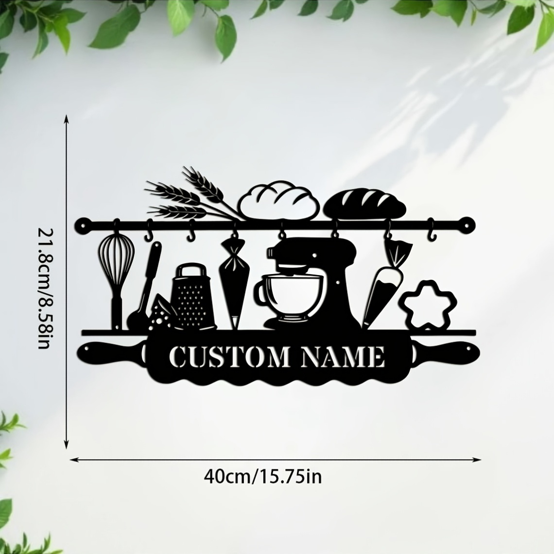 Personalizowana żelazna dekora – Kitchen For Baking recenzja i cena