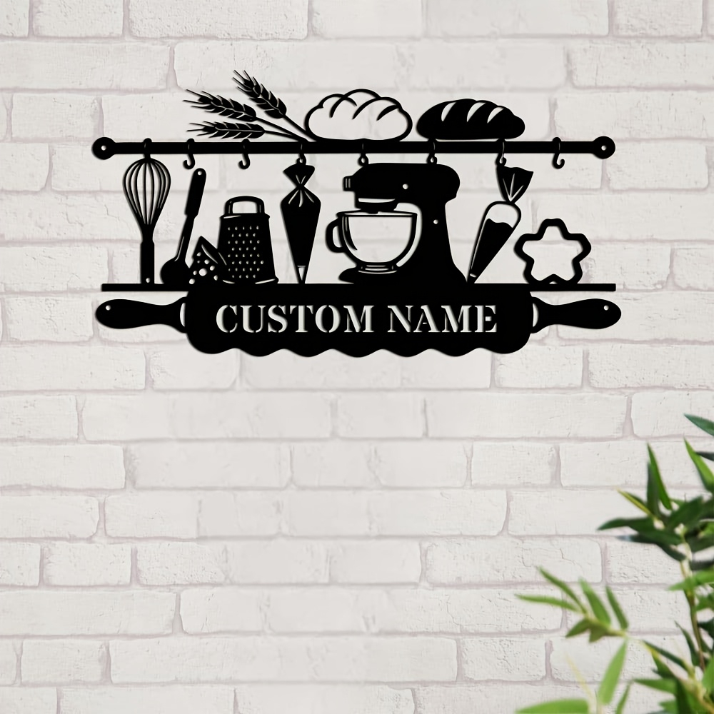 Personalizowana żelazna dekora – Kitchen For Baking recenzja i cena