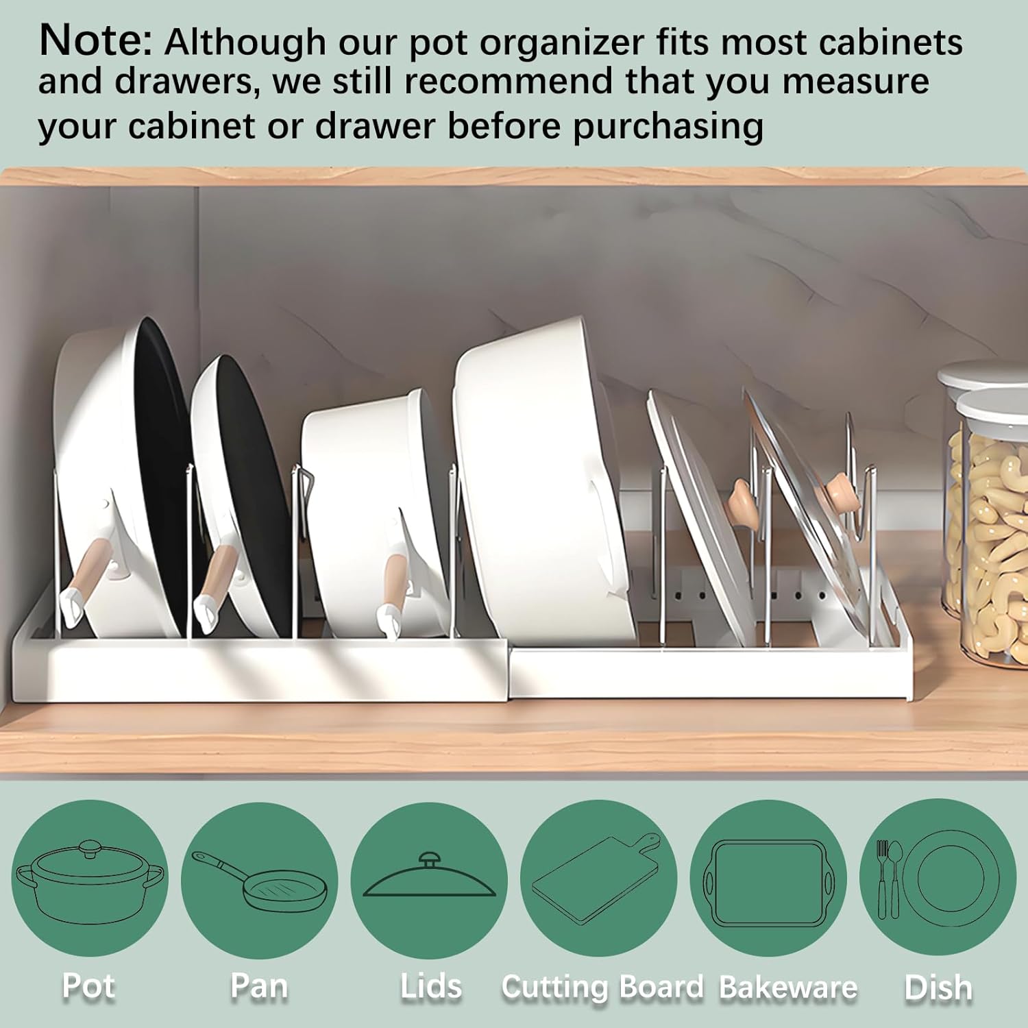 Rozsuwany organizer do szafki  – Kitchen Baking Drawer recenzja i cena