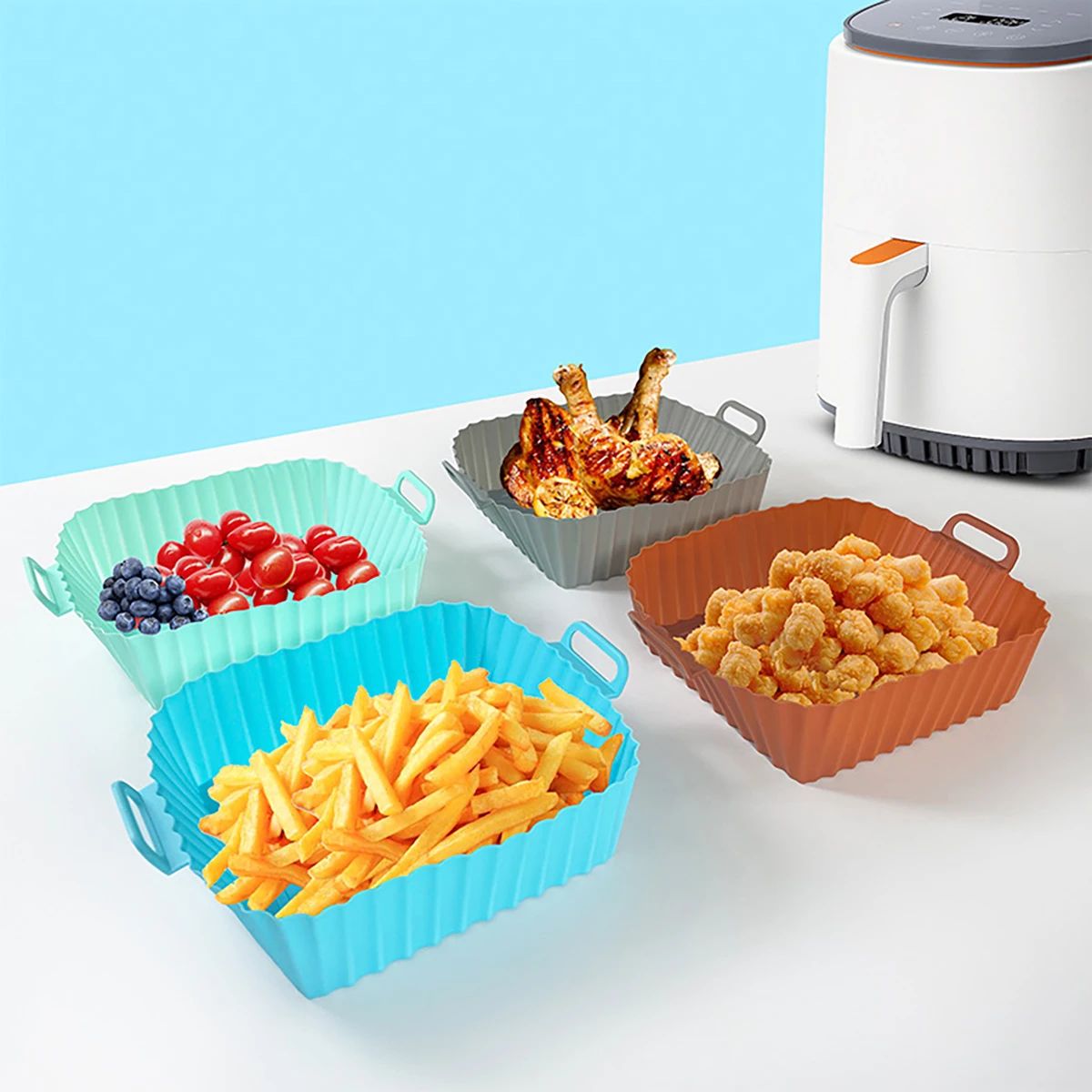 Silikonowa forma do frytkownic – Kitchen Baking Oven recenzja i cena