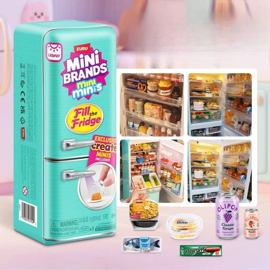 ZURU 5 Surprise Mini Fridge Ba – Miniature Baking Kitchen recenzja i cena