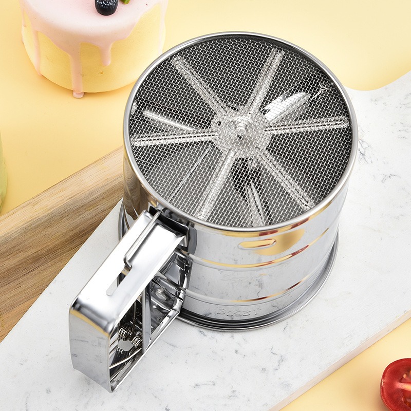 1 szt. Przesiewacz do mąki ze  – Baking Powder Kitchen recenzja i cena